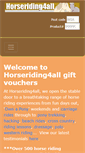 Mobile Screenshot of horseriding4all.com